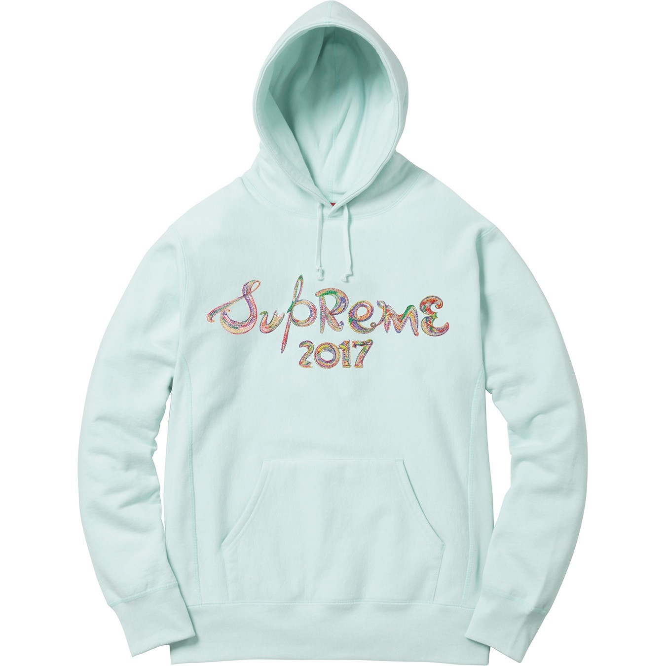 Brush Logo Hooded Sweatshirt view 8